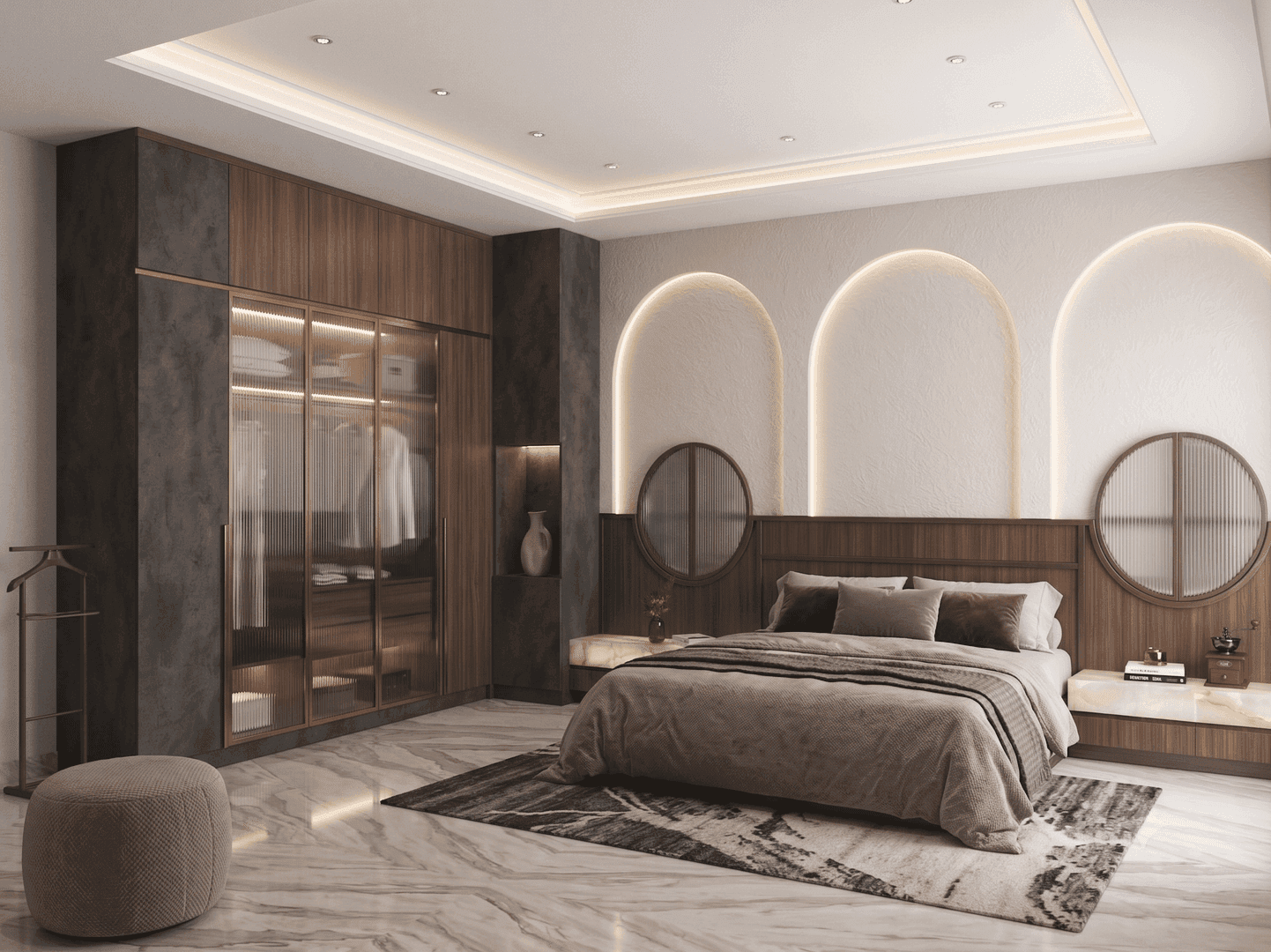 Walnut Retreat Master Bedroom